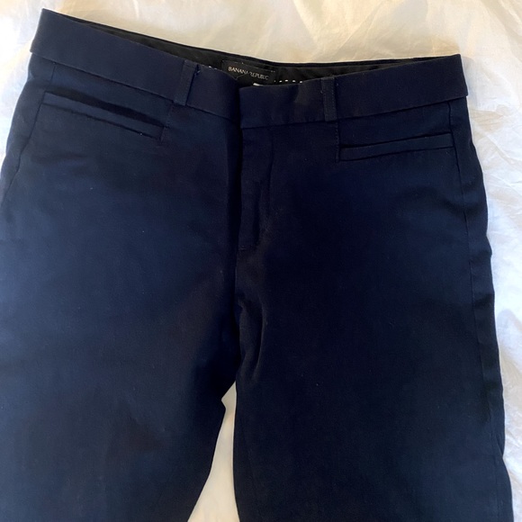 Banana Republic Sloan Pants - 8 - Navy Blue, Skinny Dress Pants - Picture 5 of 12